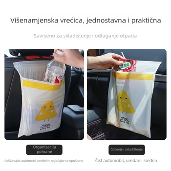 Auto-priključne vrećice za otpad za stolove i ured; samoljepljive za djecu i vozila