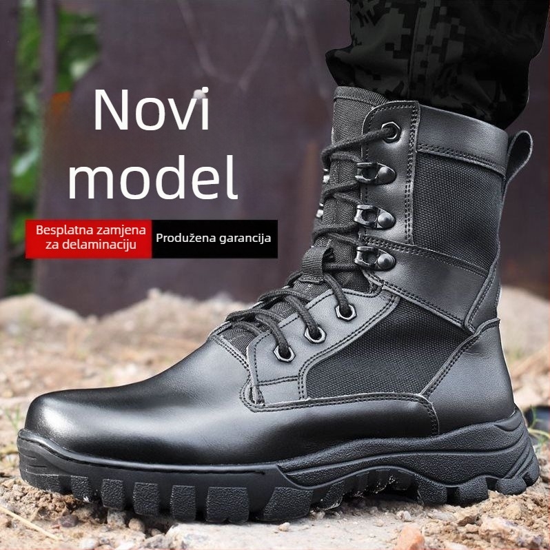 Ispravne jesenske ultra lagane, prozračne visoke planinarske čizme, vodootporne Martin čizme unisex