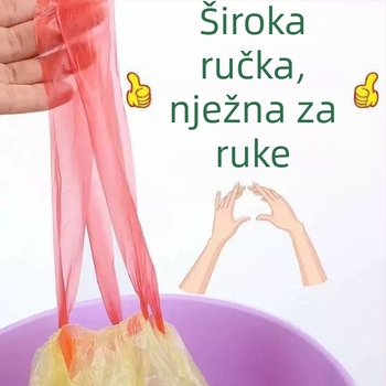 Izuzetno debele vrećice za smeće sa šnirkom za kuhinju, pogodna za dom, studentski dom i ured, 20 komada