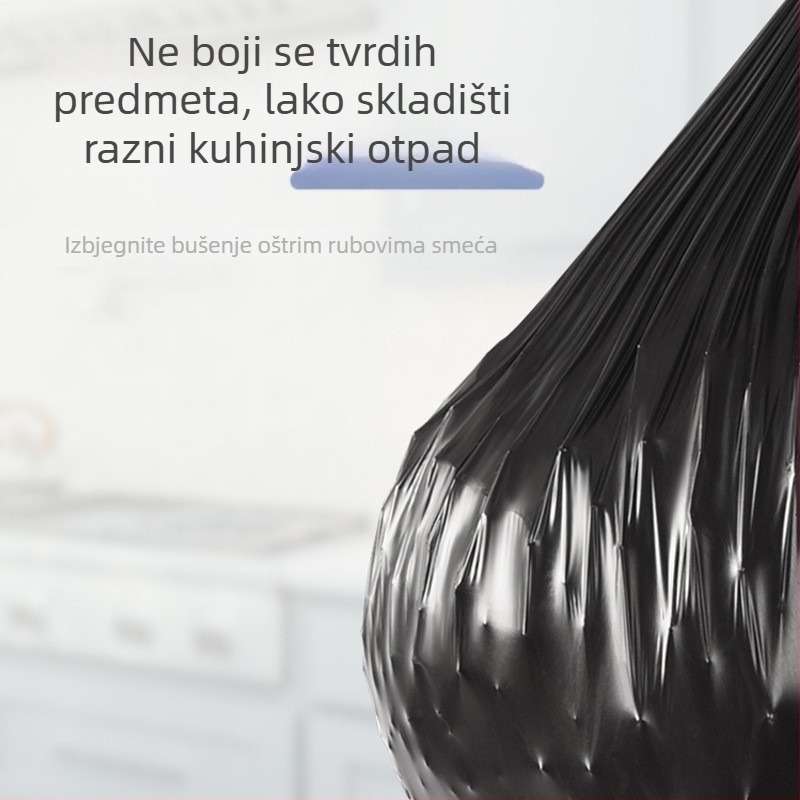 5060 debeli obojeni plastični vrećice za hotel, ured, restoran, kuhinju, kupaonu i spavaću sobu – jednokratne vreće za otpad