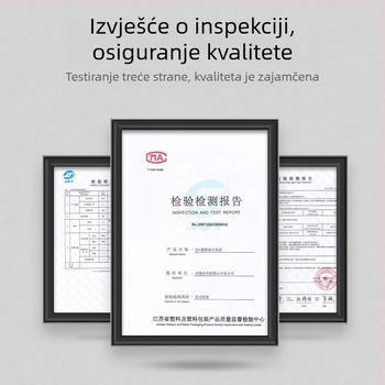 Kućne jednokratne jače vreće za otpad, vest-stil, crne i šarene, ravni otvor, paket od 100 komada