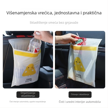 Samozaljepiva vrećica za otpad za rub stola i automobil, za učenike osnovne škole