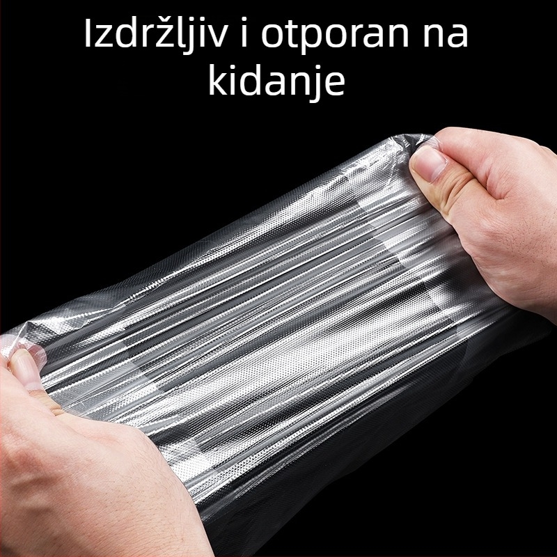 Velika bijela prozirna vrećica za smeće za kućnu upotrebu, plastična vrećica za skladištenje