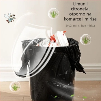 Vreće za smeće u stilu veste, s mirisom limuna, 50 komada, 1 paket