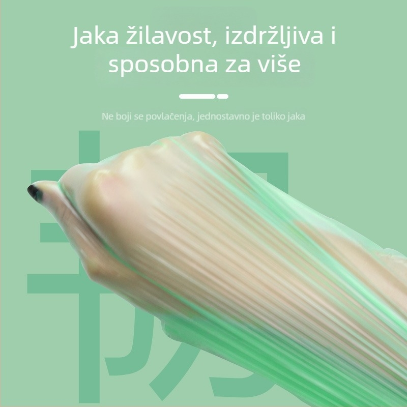 Biološki razgradive vreće za otpad u stilu prsluka, debele, jednokratne, za kućnu upotrebu