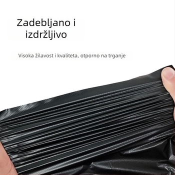Kućne vreće za smeće, debeli, velike veličine, prijenosne, crne, kuhinjske