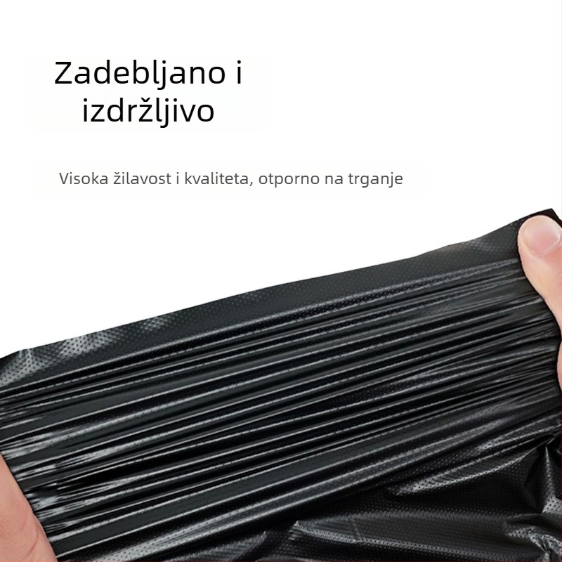 Kućne vreće za smeće, debeli, velike veličine, prijenosne, crne, kuhinjske