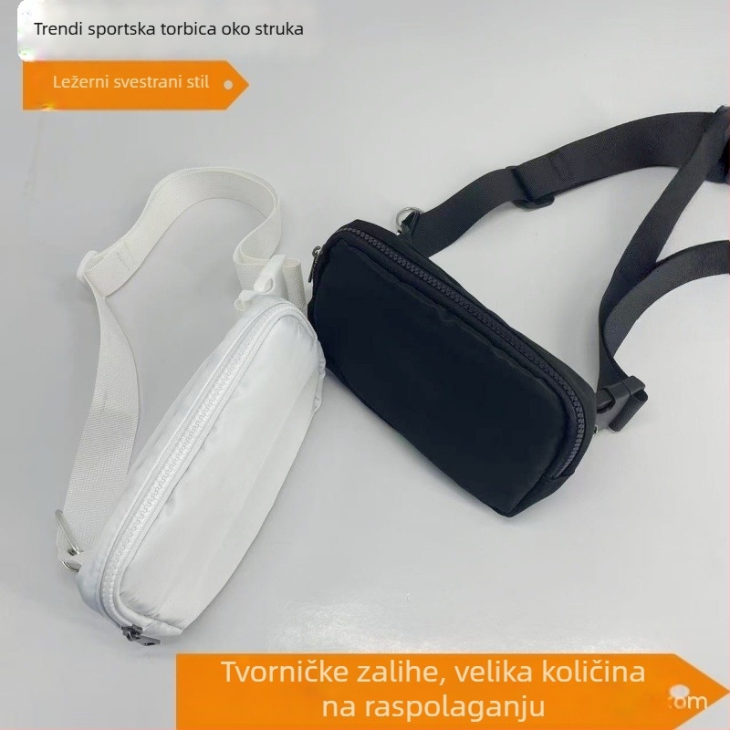 Torba za struk za vanjske sportove, lagana, prozračna, vodootporna, višefunkcionalna, može se nositi na prsima ili preko ramena