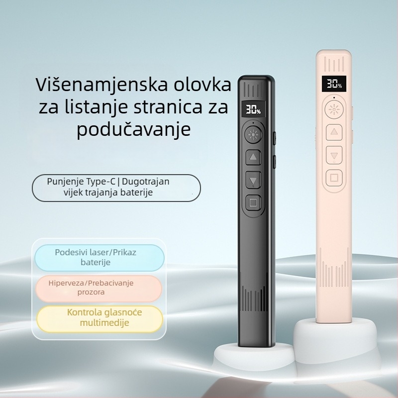 Whistler F65 Višefunkcijsko lasersko pero za prebacivanje stranica s PPT daljinskim — Predavanja učitelja i projekcija Seewo bijele ploče
