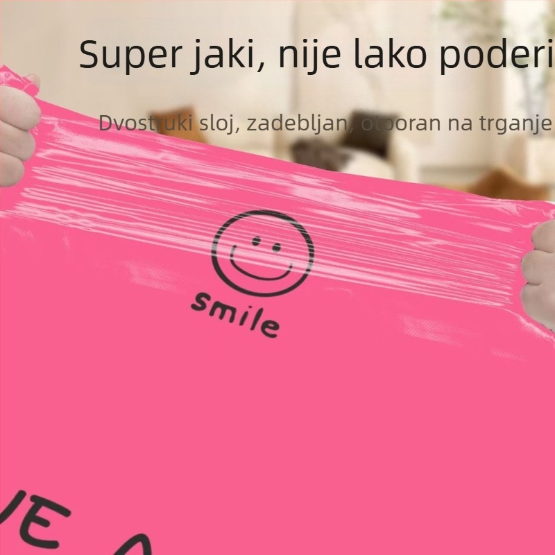 Biodegradibilne vreće za smeće sa šnurlom, za kućnu upotrebu, ekstra debele, velike veličine