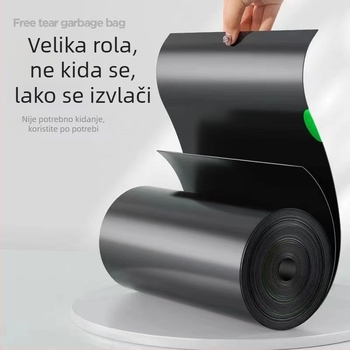 Debele vreće za otpad s vrpcom, velike za kućanstvo, kuhinjske plastične vrećice