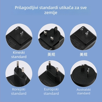 Napajanje 12V 1.5A za aparat za uklanjanje dlačica, 24V prekidno napajanje, 9V 2A punjač, UL certifikat