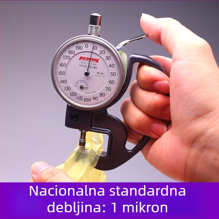 E-Clean vreće za otpad, s lakim kidanjem, ravnim otvorom, za zavezivanje, jednokratne, debele i izdržljive