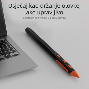Promi Type-C Bluetooth bežični miš u obliku olovke, 2-u-1 PPT prebacivanje stranica, za stolno računalo i notebook