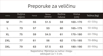 Youshu Striped Quiet Realm muška košulja s dugačkim rukavima i stojećim ovratnikom, jesen casual uski kroj