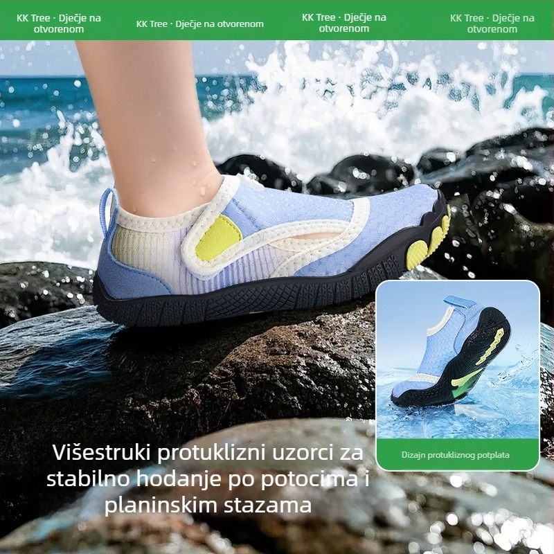 Kocotree Djeca Cipele za Rijeku – Brzo Sušenje, Prozračnost, Protuklizna Potplata, Zatvoren Vrh