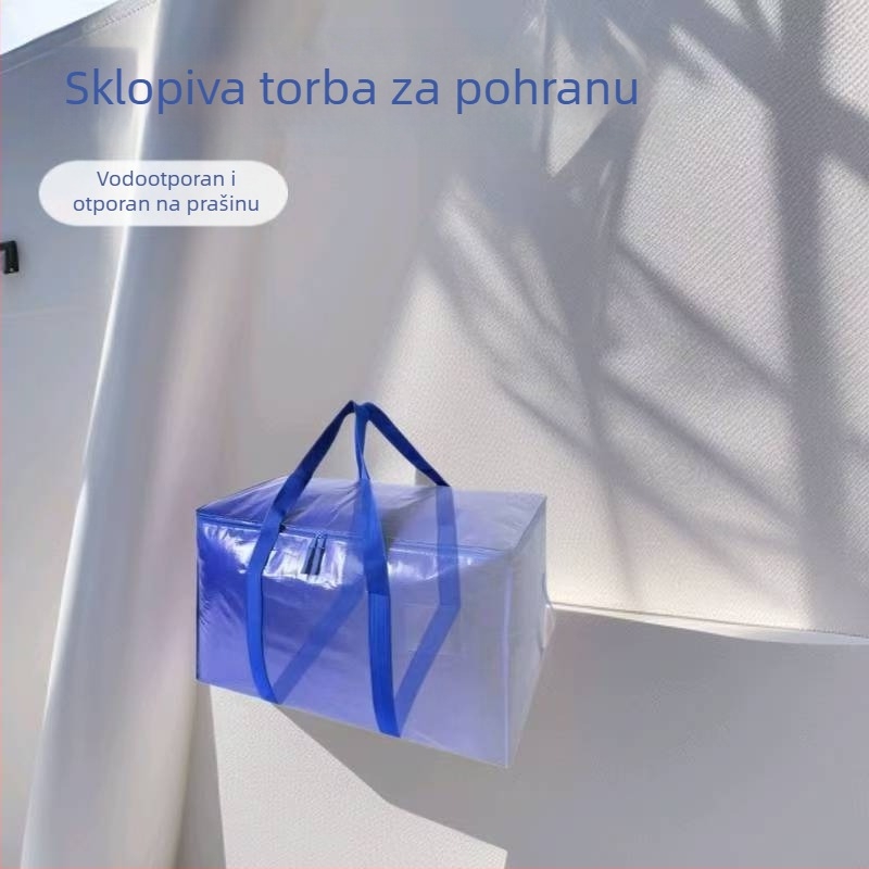 Torba za skladištenje odjeće i deke od guste tkanine, velika kapaciteta, pogodna za preseljenje i putovanja