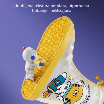 Dječji vodootporni zaštitnik za cipele za kišu, protuklizna potplata, debeli i izdržljivi, za dječake i djevojčice