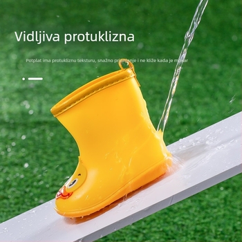 Millie the Fawn dječje kišne čizme – slatka crtani motiv, unisex, protuklizna mekana podloga, za vrtić i osnovnu školu