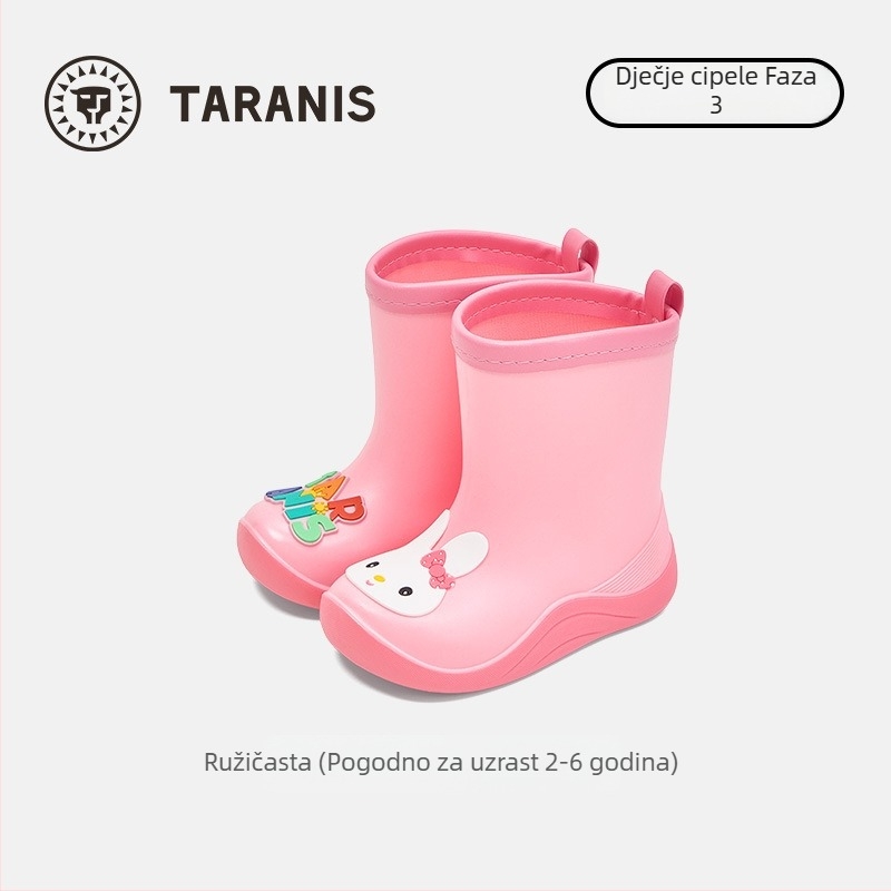 TARANIS dječje čizme za kišu, novi model za sve sezone, mekana potplata, protuklizne, unisex
