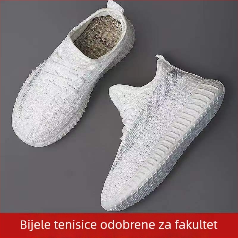 Dječje ljetne tenisice 2025 — dišuće Flyweave tenisice s mekom PVC potplatom, unisex casual obuća