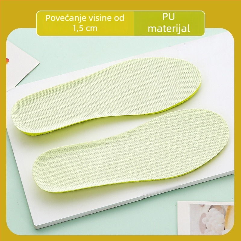 Ulošci za povećanje visine za Martin čizme, unisex, upijaju znoj, deodoriraju, ublažavaju udarce, nevidljiva unutarnja pločica za povećanje visine