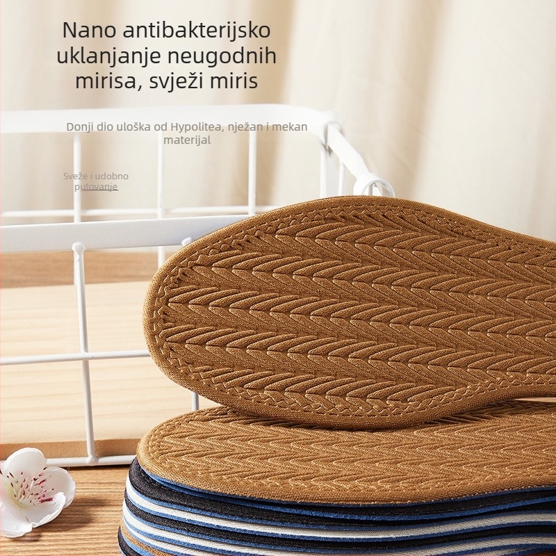 Nano dezodorirajuće uloške za muškarce i žene, ultra mekane, ublažavaju bol, prozračne, tanke, antibakterijske i deodorirajuće, upijaju znoj, za sport
