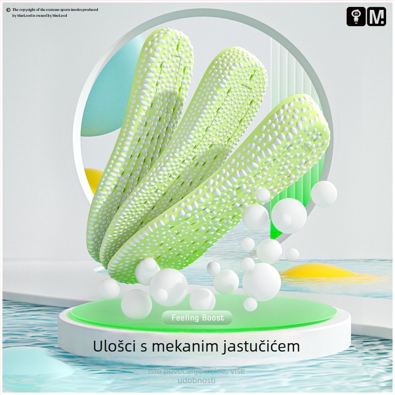 Unisex ulošci za povećanje visine, s popcorn jastučićem za ublažavanje udara, kontrola mirisa, nevidljiv dizajn, za AJ1 tenisice.