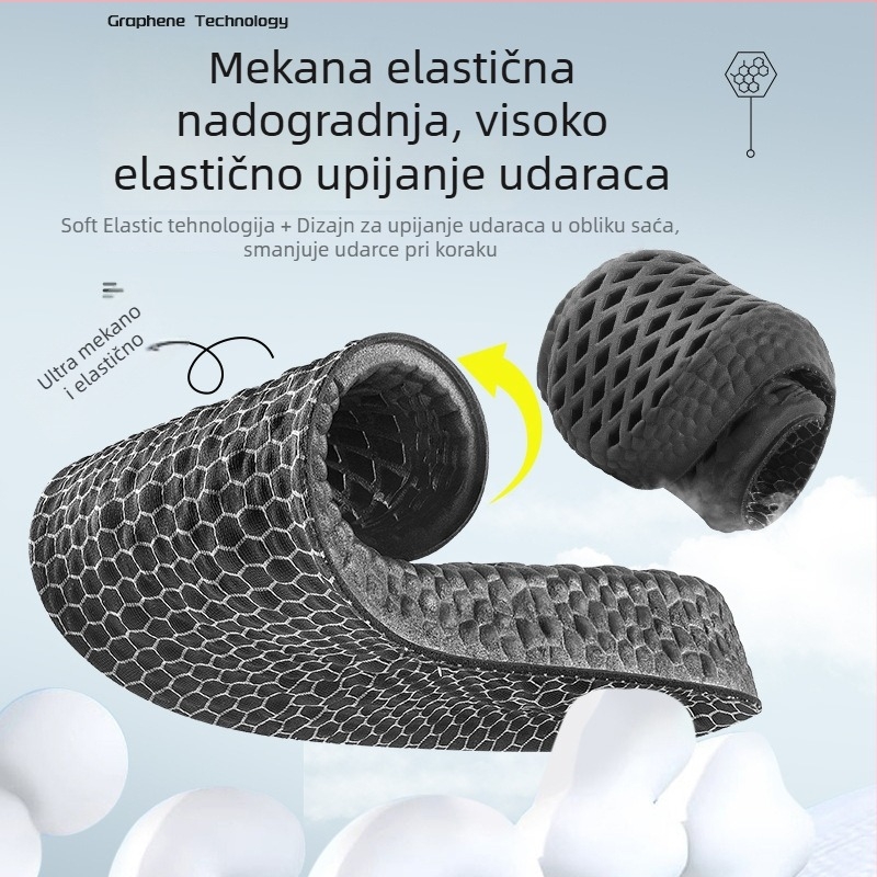 PU uložak za podizanje visine za muškarce i žene, prozračan, upija vlagu, kontrola mirisa, izuzetno mekan, apsorpcija udaraca, nevidljivi cijeli uložak