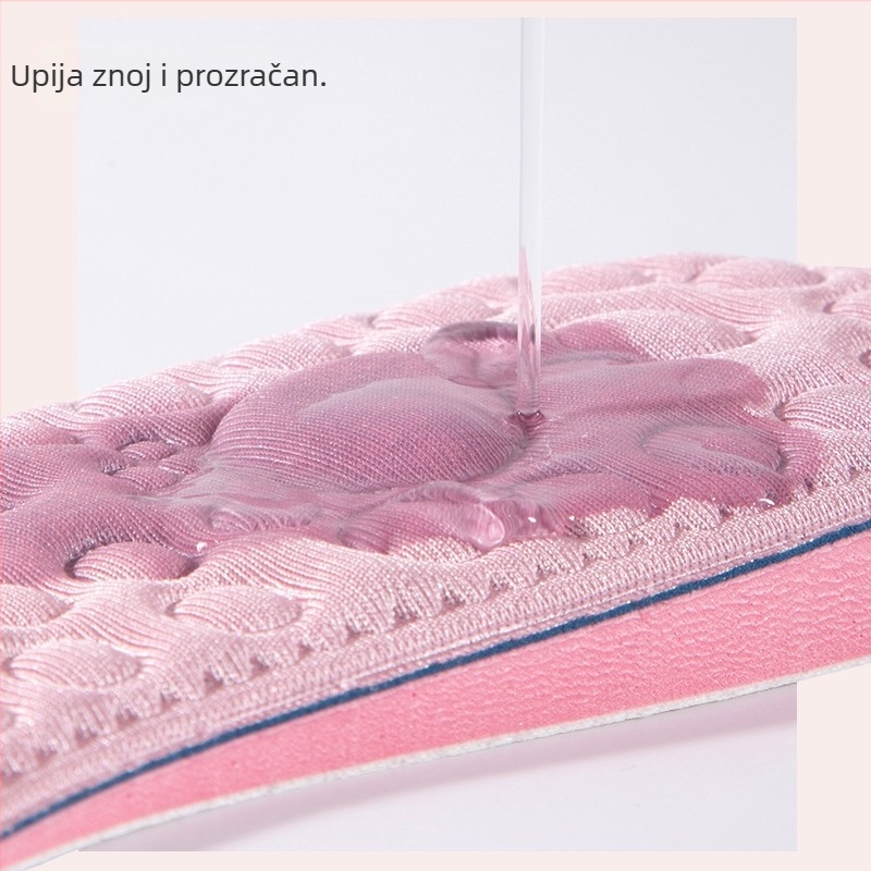 Uložak za povećanje visine za čizme, dezodorirajući, nevidljivi puni ulošak, mekan i udoban