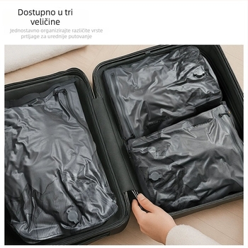 3D vakuumska vreća za pohranu s pumpom – za kućnu i putnu upotrebu, kompresija odjeće