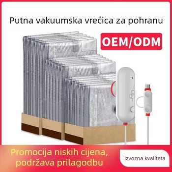 Debljane vakuumske kompresijske vrećice za putovanja, zatvarajuće vreće za pohranu odjeće