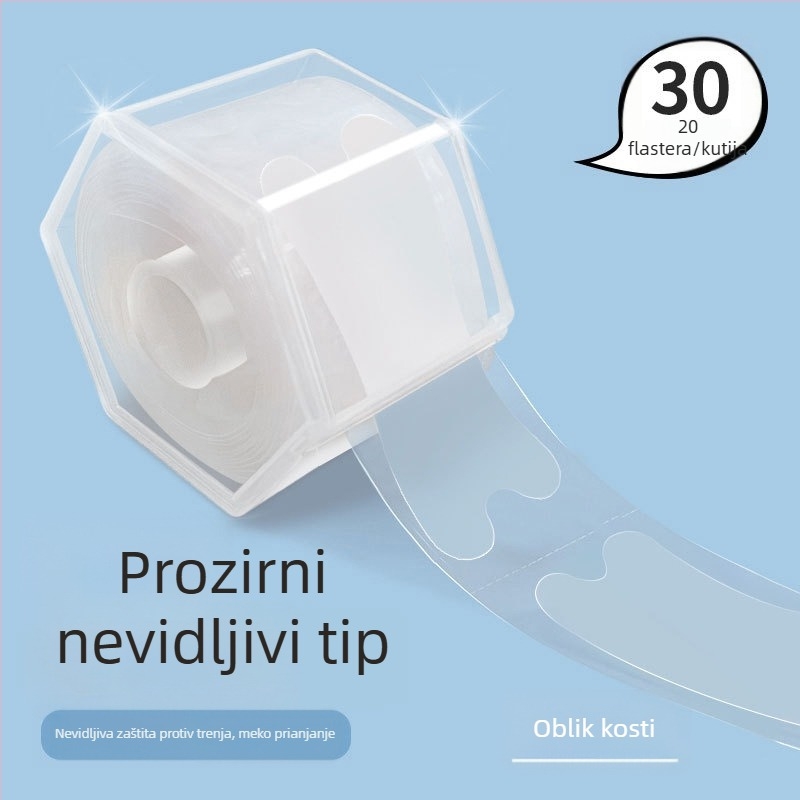 Silikonske nevidljive trake za petu i ulošci za petu za visoke pete, kožne cipele i cipele s prstima