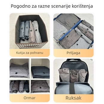 Ručna vakuumska kompresivna vrećica, debela tkanina, za putovanja i preseljenja, skladištenje odjeće
