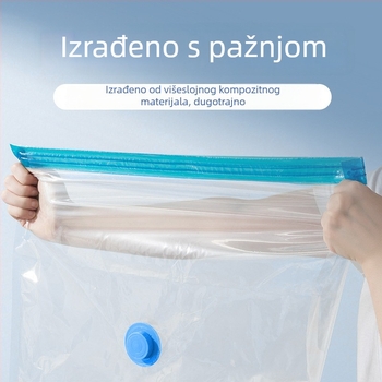 Prozirne vaku vreće za pohranu odjeće i pokrivača, ojačane i povećane, s pumpom, različitih veličina