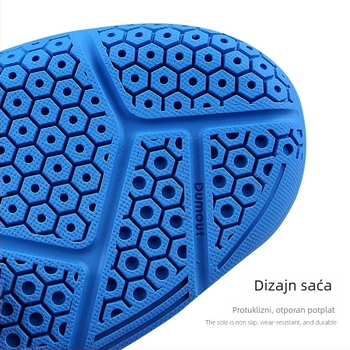 DIY odrezak potplata tenisice za badminton – gumeni uzorak s ćelijama pčele, protuklizna peta