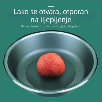 Trodjelni set posuda za mamce: otvorena posuda za mamce, posuda za miješanje i posuda za mamac za ribolov