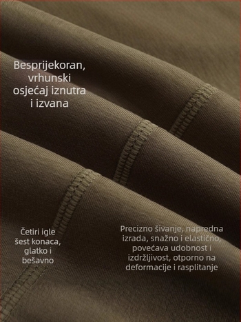 Ženski džemper za jogu s stojećim ovratnikom, dugim rukavima, polu-zipom, jednobojan, topao i prozračan