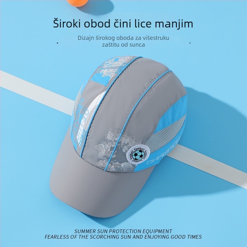 Ljetna dječja kapa za bejzbol, prozračna, lagana, grafički uzorak, ulični stil, korejski dizajn