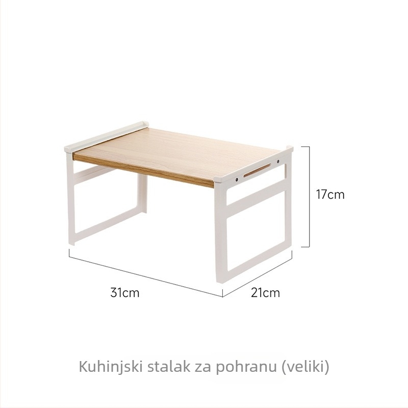 Kuhinjski stalak za posuđe i posude s začinima, višenamjenski organizator za ploču i ormarić