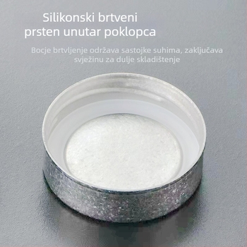Čist titanijski čajni kanister, zatvoren spremnik za čaj, prenosni putni kut za kampiranje na otvorenom