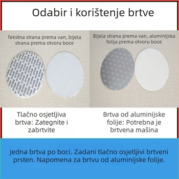Prozirna PET posuda za skladištenje čaja – set od 10 plastičnih čaša za vodu i čajna kanta