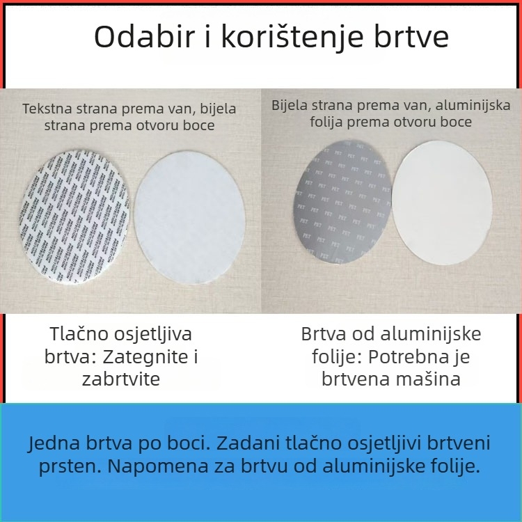 Prozirna PET posuda za skladištenje čaja – set od 10 plastičnih čaša za vodu i čajna kanta