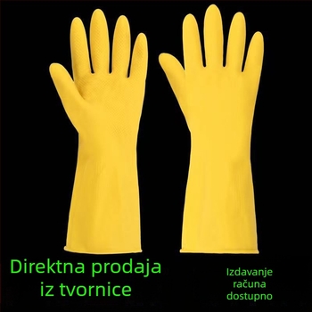 Rukavice za pranje suđa, vodootporne latex rukavice, otporne na ulje, debele kuhinjske rukavice, izdržljive radne rukavice