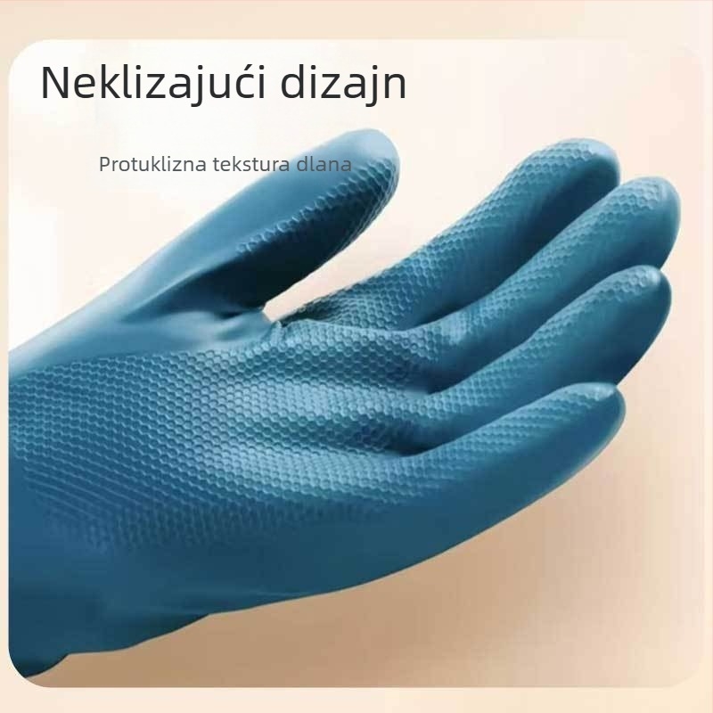 Nitrilne rukavice otporne na kiseline i baze, izdržljive, otporne na habanje i ogrebotine, bez lepljenja, lagane i mekane