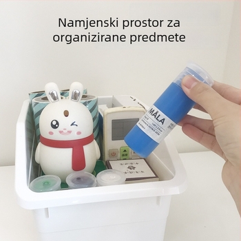 Sokbi kutija za odlaganje s prednjim otvaranjem za kućnu upotrebu – dnevni boravak i spavaća soba, za međuobroke, igračke i sitnice, s čvrstim tijelom