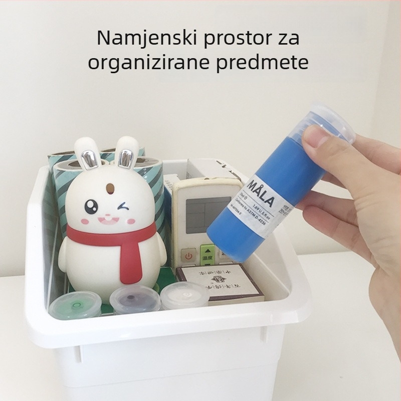 Sokbi kutija za odlaganje s prednjim otvaranjem za kućnu upotrebu – dnevni boravak i spavaća soba, za međuobroke, igračke i sitnice, s čvrstim tijelom
