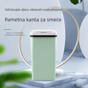 Kuhinjski koš sa senzorom, četvrtast, 35 L, s poklopcem