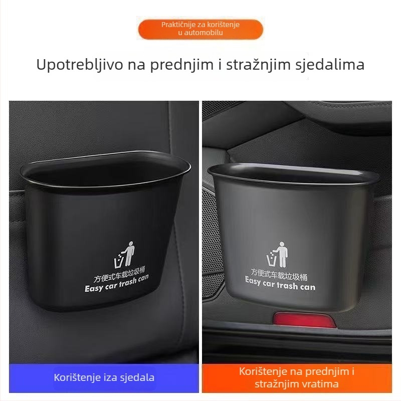 Auto kanta za otpad na vratima, višefunkcionalni spremnik za prednja sjedišta, unutarnja oprema automobila