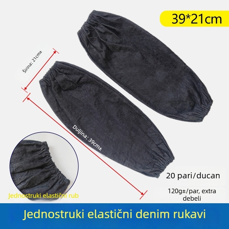 Denim zaštitni rukavi za rad – dugi, debeli, otporni na habanje, zaštita od zavarivanja i prljavštine, zimska upotreba